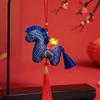 Chinese New Year Mascot Decor Chinese Style Horse Year Fabric Pendant Horse Plush Boutique  Decortion Backpack Accessories