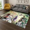 New Genshin Impact Cartoon Game Carpet Rug for Bedroom Living Room Sofa Playroom Doormat Home Decor,Kid Area Rug Non-slip Gift