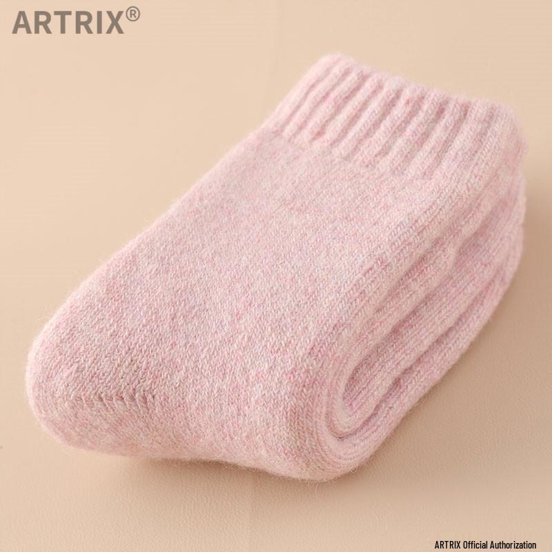 Superdicke Winter-Fleece-gefütterte Wollsocken für Jungen & Mädchen - Kleinkind Wadenlang