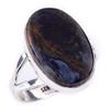 Natural Pietersite Gemstone Handmade 925 Solid Sterling Silver Ring Size 8 V5N92