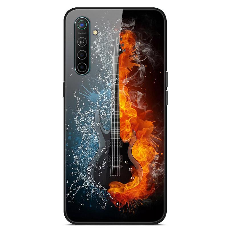 For OPPO Realme XT Tempered Glass Case Soft Bumper Hard Funda For OPPO Realme 6 Pro Realme X2 XT Phone Case Realme6 Back Cover