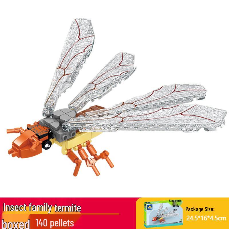 Kai Zhi Children's Educational Praying Mantis Puzzle Building Blocks Toy