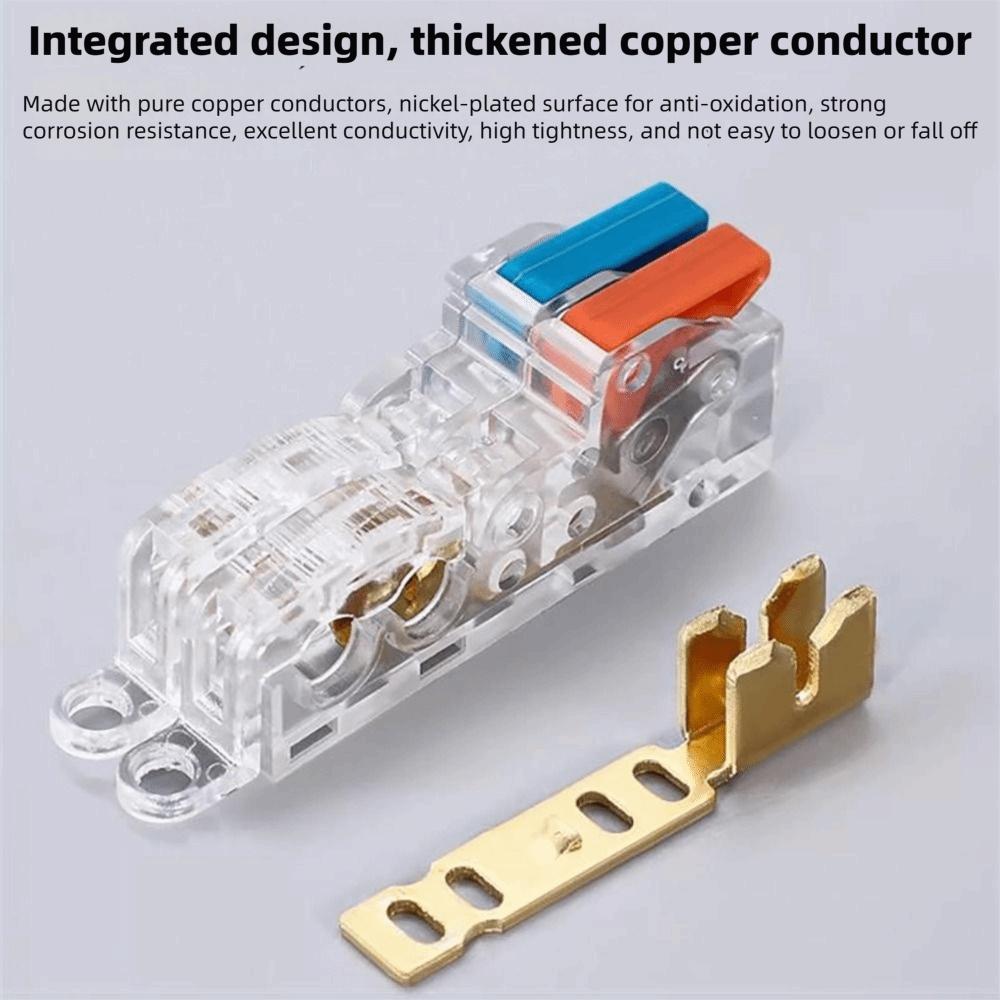 New Mini Quick Terminal Block T type Universal Fast Connector Wiring Connector Electrical