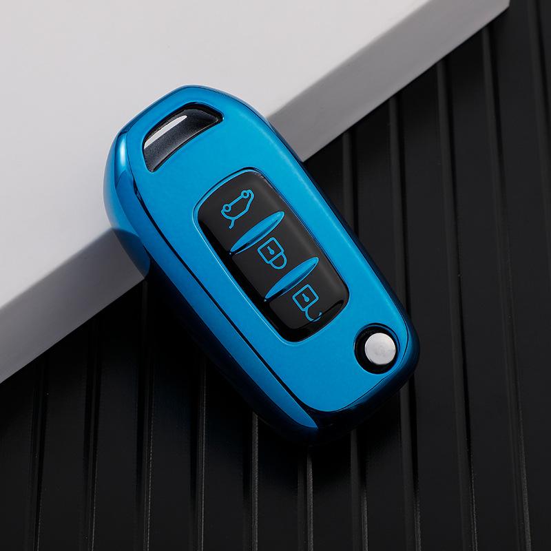 Neue TPU Autoschlüsselhülle Abdeckung Für Renault TWingo 3 Duster Captur Logan Laguna Scenic Für Dacia Logan 2021 Schlüsselhülle Fernbedienungsschale