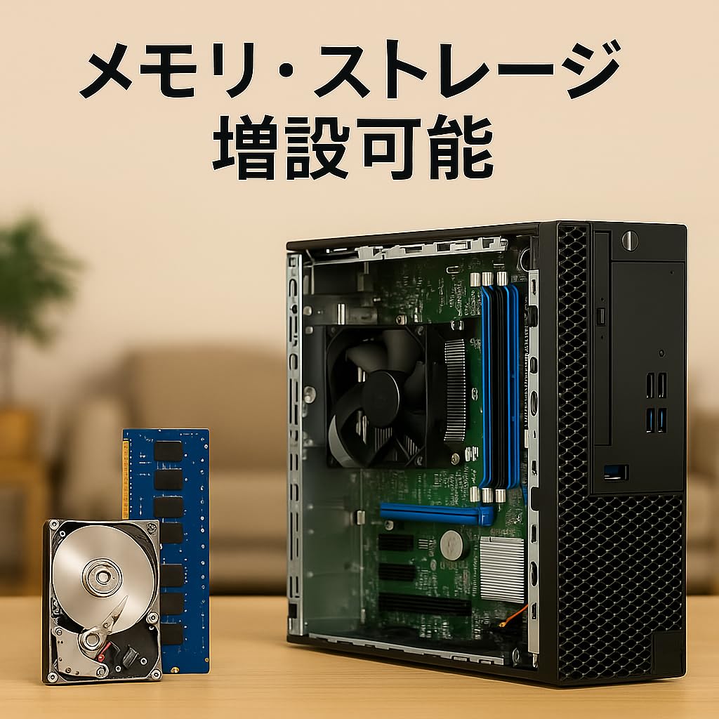 Dell OptiPlex 3070 SFF Desktop 9th Generation Core I5 9500 Windows 11 ChatGPT AI 16GB MS Office 2021 Lifetime USB No Setup Required [Refurbished PC]