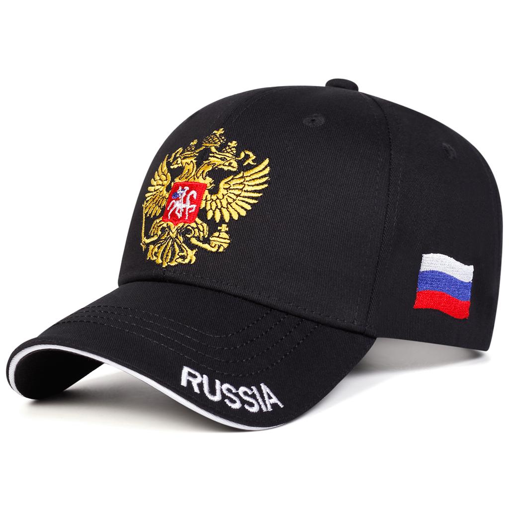 Șapci de Baseball Unisex cu Broderie Vultur cu Două Capete pentru Primăvară și Toamnă, Reglabile pentru Exterior, Pălării Casual, Pălărie de Protecție Solară, Șapcă Sportivă