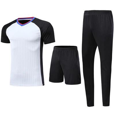 Unisex Basketball Referee Uniform: Short-Sleeve Top & Long Pants, Breathable Sports Fabric with Print