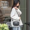 Neue Mode Herz Besticktes Diamantgitter Einzelne Schulter Kamera Tasche Mit Riemen Riemen Und Bunter Bestickter Schräg über die Schulter Rechteckige Tasche
