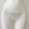 Hot Waist Accessories Shiny Rhinestones Sexy Love Long Chain Rhinestone Panties Body Chain Accessories Women