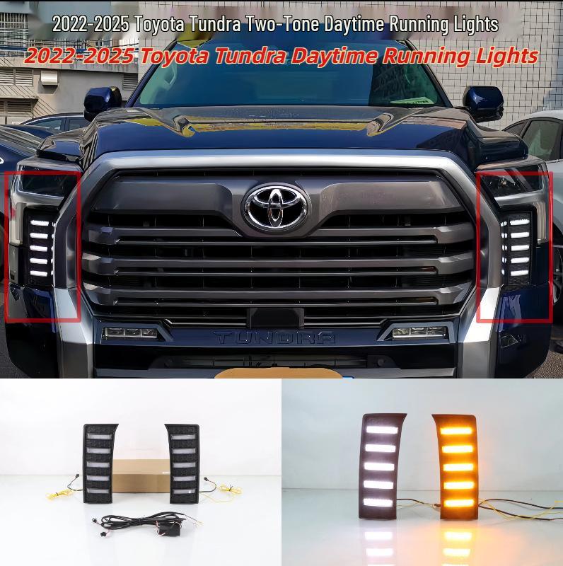 Toyota Tundra 2022-2025 Headlight Eyebrow Daytime Running Lights