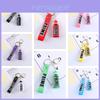 Cute Prime Drink Bottle Keychain Cartoon Style Pvc Material Multiple Colors