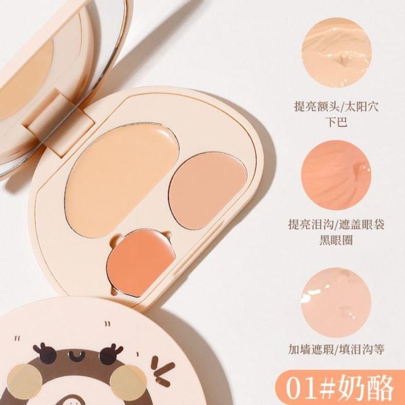 xixi - 3 Shades Concealer - 2 Colors
