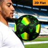 Green Neon Lines Size Soccer Ball High Elasticity Match Universal Unique Soccer Gift Football Suitable For Both Training And Competition