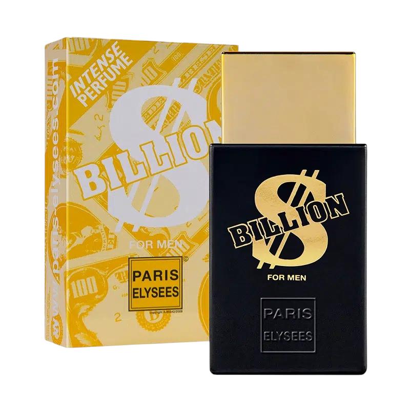 

Billion Дуже чоловічий, деревний і пряний аромат Туалетна вода натуральний спрей для Чоловіків Займає 1 місце в категорії Чоловічої парфумерії 100 ml