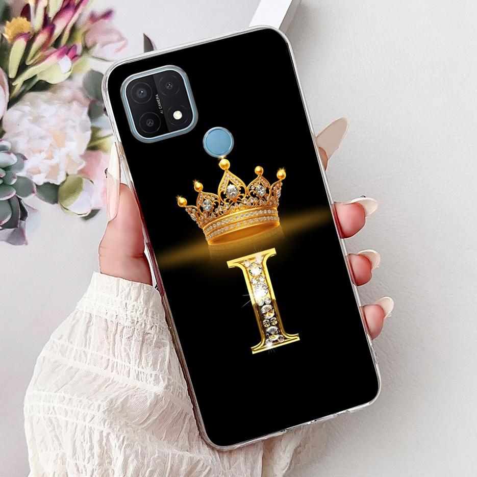 For Oppo A15 Case CPH2185 Stylish Letters Cover Clear Silicone Phone Case For Oppo A15s A 15 OppoA15 OppoA15s Soft Fundas Bumper