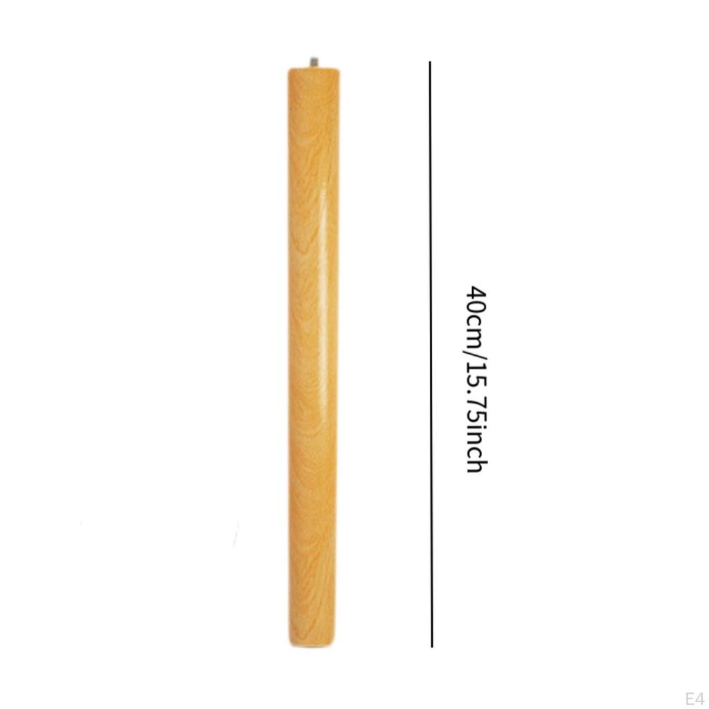 4Pcs Wood Furniture Legs Cabinet Non Slip Accessories Easy To Install Hardware Chair for