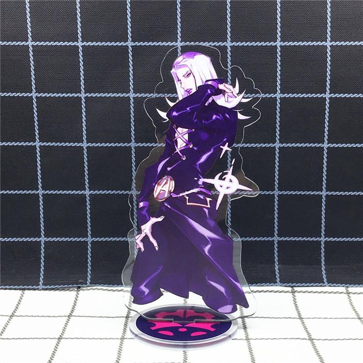 Spiel Anime Bizarre Adventure Golden Wind Modell Acryl Figur Stand Bemalt Schreibtisch Dekor Ornament Geschenk 15 cm