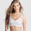 Women's Posture Correcting Bra: Front Buckle, Wireless, Breathable, Reduces Chest Appearance, for Summer.