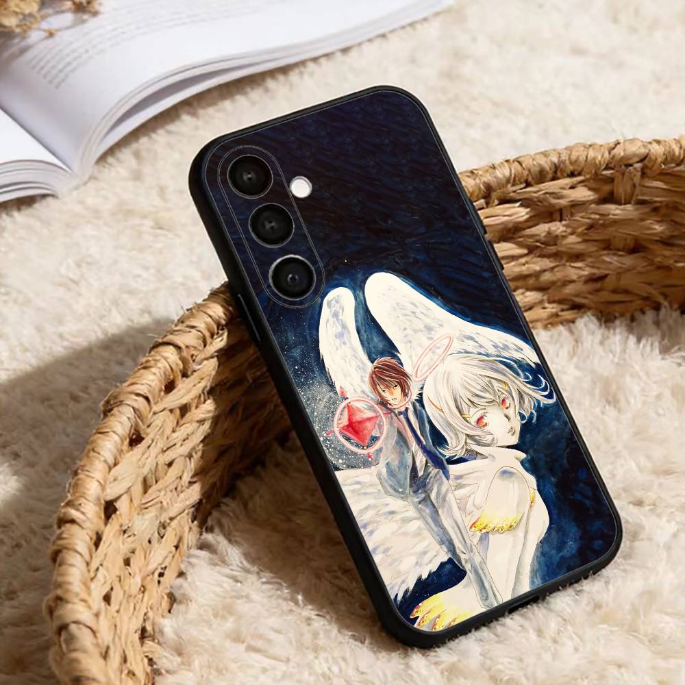 Platinum End M-Mirai Phone Case For Samsung Galaxy A91,80,73,72 ,71,53,52,32 ,31,22,21s,20,Soft Black Case