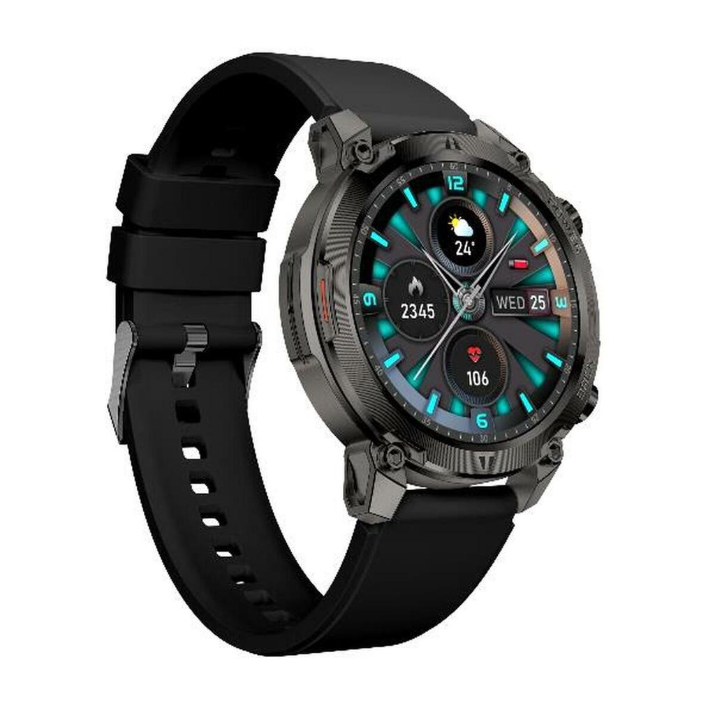 Nilox NXSWTRAILROUND Smartwatch 1.39" Black