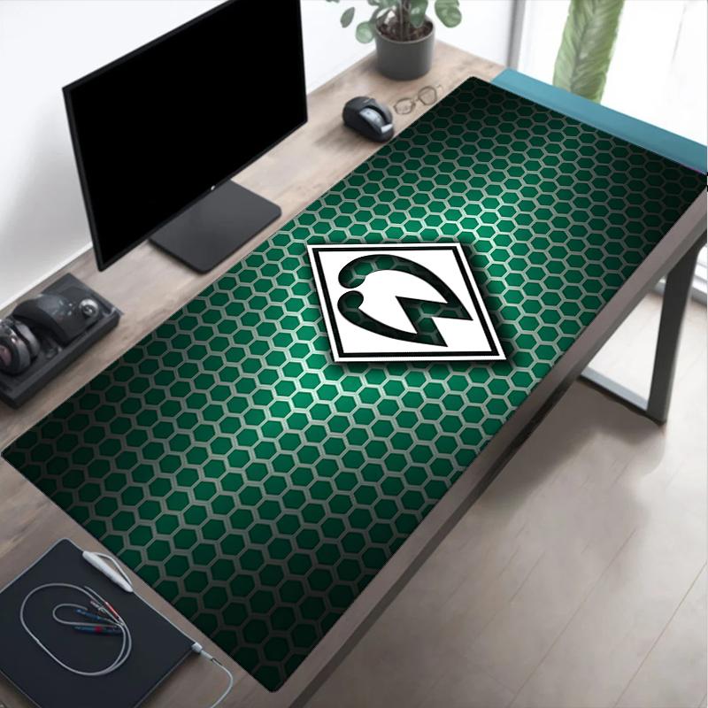 Green Bremen Pattern Mouse pad, Gaming Mouse Pad, keyboard pad, Desk Decor for computer notebook Fan Gift Birthday Gift