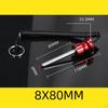 Weight Pilgrimage Pin with Pull Rope Selection Key Aluminum Alloy Machine Parts