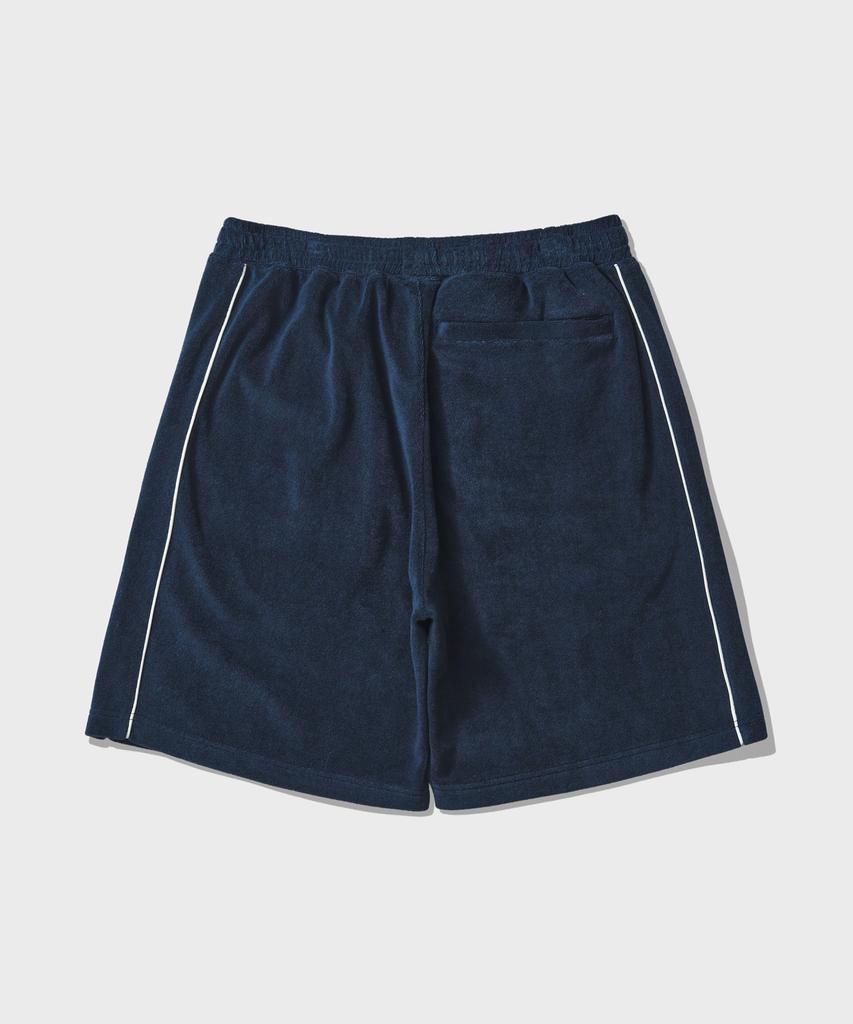 DISCUS ATHLETIC Logo Terry Shorts Navy