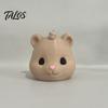 Wildlife Observation Tool Mouse Head Squirrel Feeder, Funny Animal Face Outdoor Durable Food Holder Hanging Feeding Station for Garden Backyard Patio
