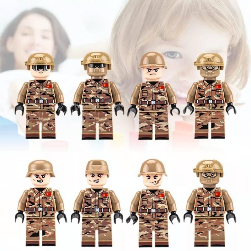 Military Building Block Set With Diverse Army Navy And Minifigures For Creative Play