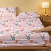 1 Lenzuolo con Angoli Opaco Moderno Semplice con Stampa di Piante, Fiori, Foglie, Copriletto Stampato per Camera da Letto, Biancheria da Letto (Federe escluse)