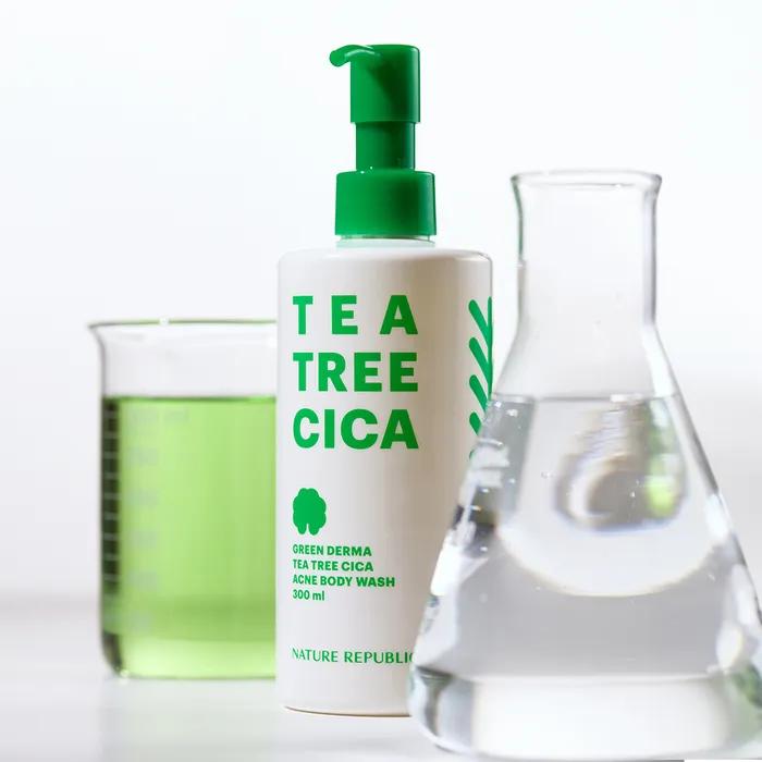 Greenderma Tea Tree Cica Acne Body Wash 300ml