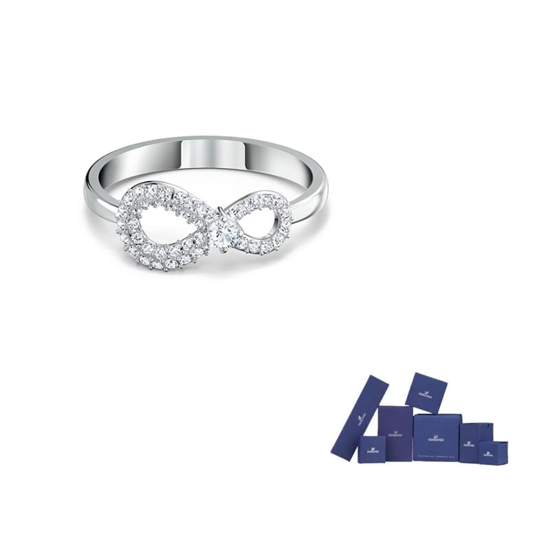 Swarovski Infinity Eternal Love Rhodium plated