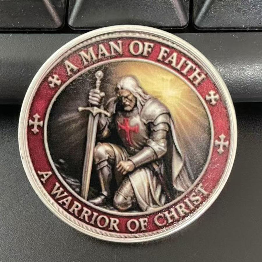 WARRIOR OF CHRIST souvenir coin collection Templar