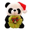 With Scarf Animal Bear Plush Doll Animal Panda Animal Stuffed Toy  Home Desk Decor