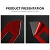 For Ford Mustang 2009-2014 Accessories Carbon Fiber Car Window Lifter Control Switch Panel Sticker Decal Interior Trim