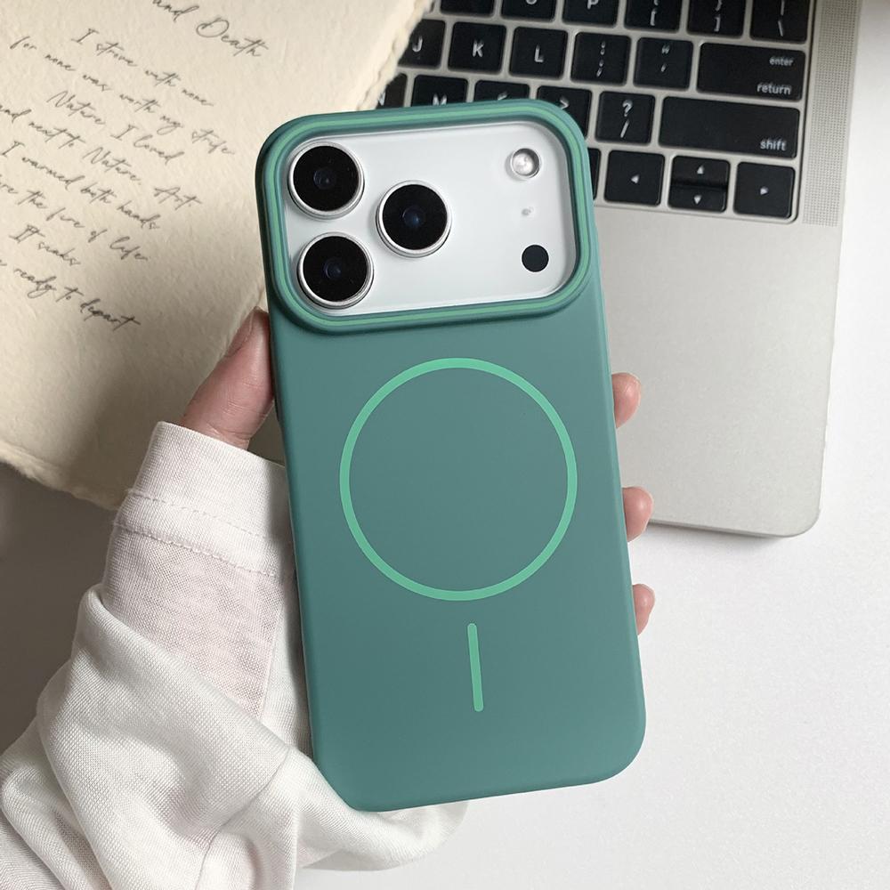 Luxury Magsafe Matte Magnetic Phone Case For iPhone 17 13 15 14 12 16 Pro Max Plus 17Pro 17 Air Wireless Charging Bumper Cover