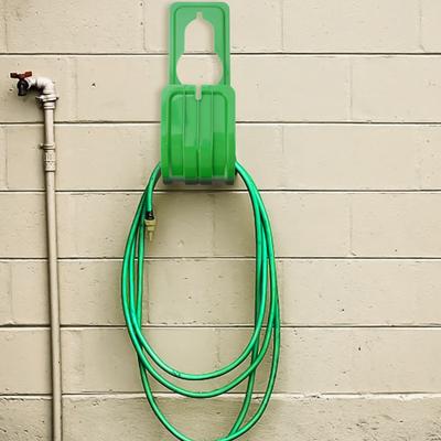 1 STuks Tuinslanghouder Wandmontage Kraan Besproeiingsslang Landbouw Waterpijp Rolrek Anti-Slijtage Tuinwaterslang Haken
