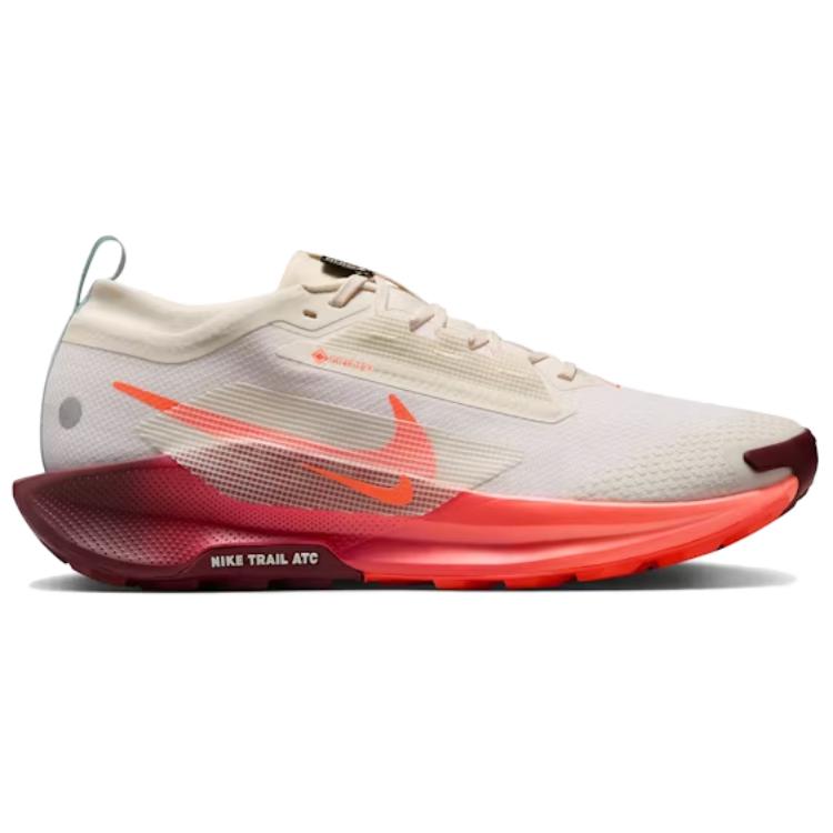Nike Pegasus Trail 5 GORE-TEX Sail Hyper Crimson Men Sneakers Cream Glacier-Blue Dark-Team-Red FQ0908-104
