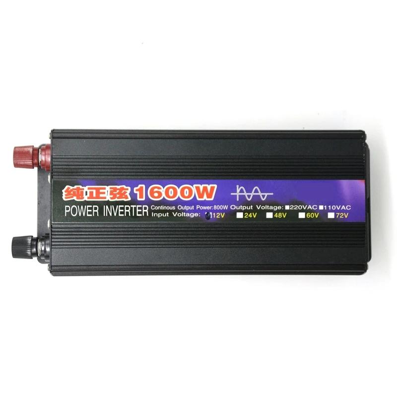 DC12V To AC110V/AC220V Pure Sine Wave Inverter 50Hz/60Hz Converter Solar System/Panel/Home/Outdoor/RV/Camping Voltage Inverters