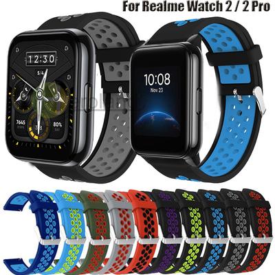 Weiches Silikon 22MM Armband Für Realme Watch 2 / 2 pro Smartwatch-Armband Ersatzarmband Für Realme Watch S pro Armband Gürtel