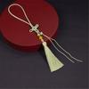 Colorful Tassels Keychain Pendant Phone Strap Chinese Knot Design Stylish Accessory For Keys Backpacks or Phones