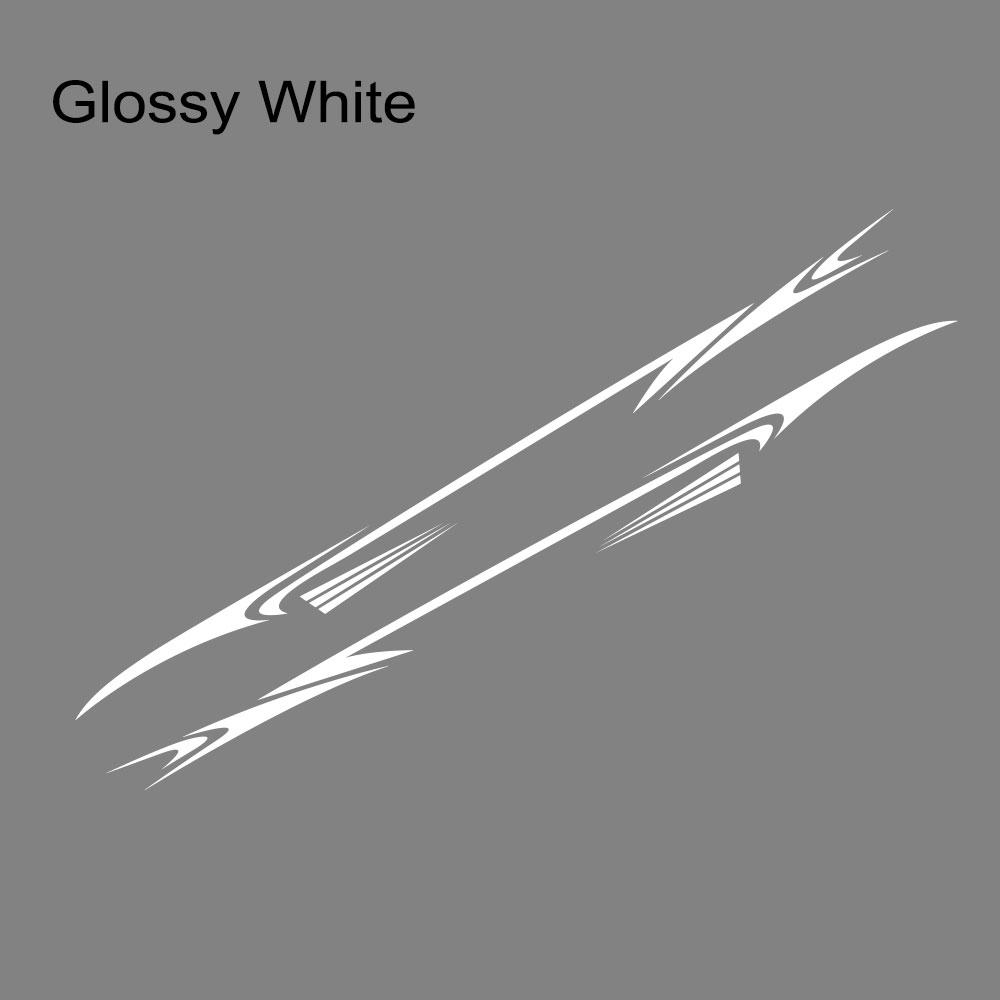 2 PCS Car Body Waistline Stickers Long Stripes Vinyl Decals Waterproof Personalized Car Styling Decoration Stickers Accessories