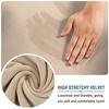 Super Soft Velvet Sofa Seat Cushion Cover For Living Room Stretch Elastic Protector L Shape Corner Armchair Sofa Slipcover
