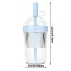 Tazza da Caffè Riutilizzabile 17oz Tumbler per Bevande Fredde con Coperchio e Cannuccia per Donne Uomini Viaggiatori Studenti Casa Ufficio Palestra Spiaggia Picnic Campeggio