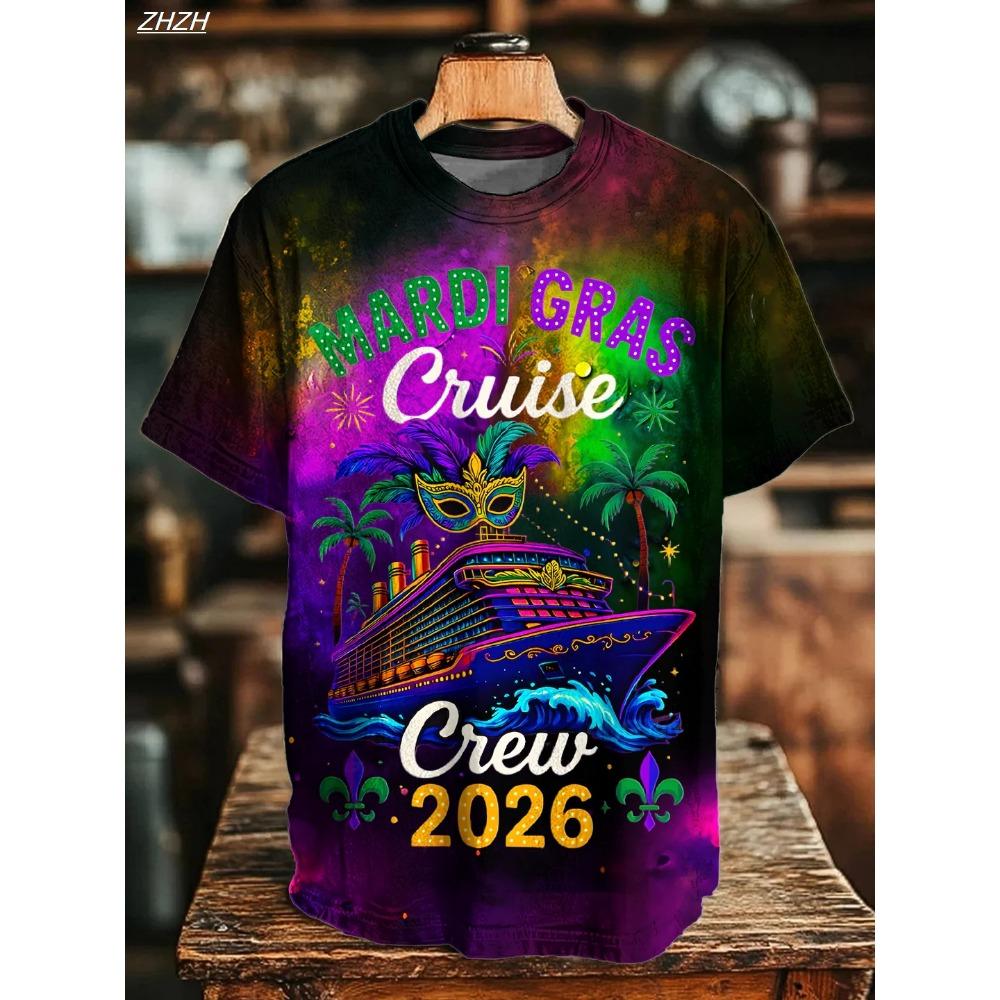 2026 Karnavalo moteriški marškinėliai Gėlių rašto Vintažiniai Stilingi Klasikiniai Trumpomis rankovėmis Apvalia kaklo iškirpte Įprasti Viršutiniai drabužiai Kasdieniai Su spauda Laisvalaikio T-shirtai