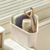 Compact Faucet Drainage Basket Triangle Shaped Triangle Sink Filter Rack  Household Use