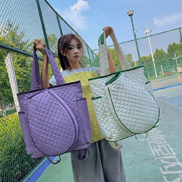 Tennis Toted Bag Pickleballs Bag Holds 2 Rackets Sports Gym Bag Lightweight Waterproof Tennis Racket Backpack Women Men