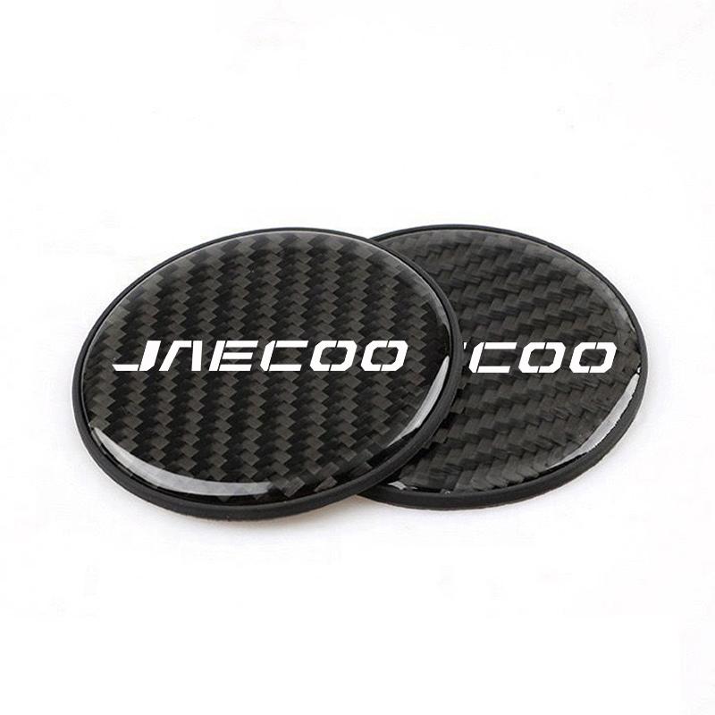 2Pcs For Chery Jaecoo J7 J8    Auto Jaecoo Car Accessories Car Water Coaster Cup Mat Bottle Holder Anti-Slip
