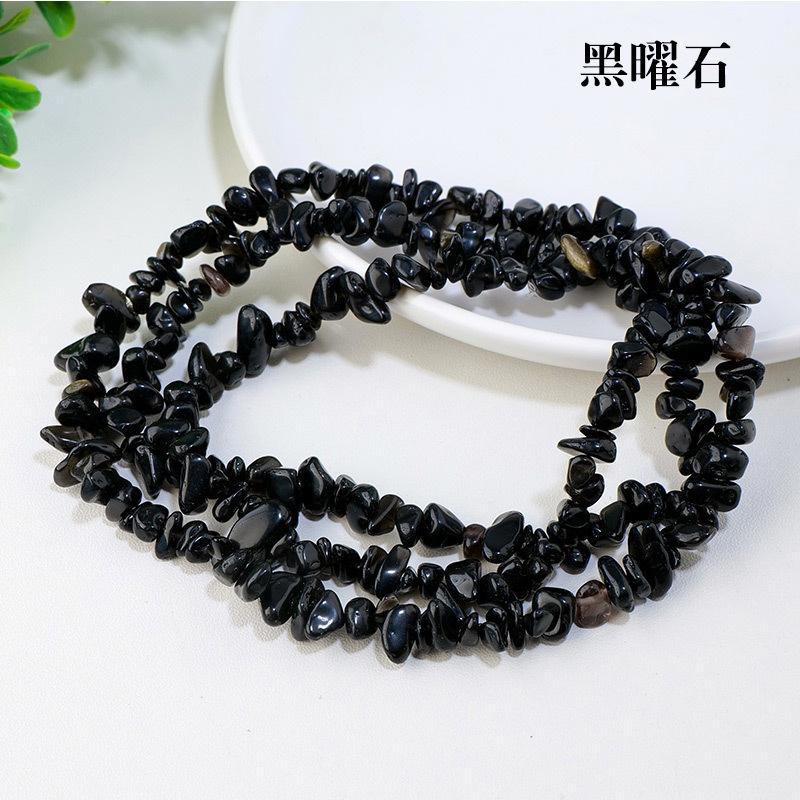 Natural white powder, yellow amethyst, crushed stone semi-finished product, DIY, Colored crystal stones, loose bead jewelry, accessories
