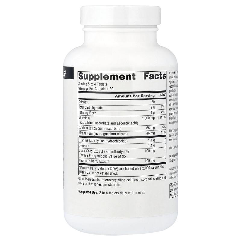 Proline & Lysine, 120 Tablets